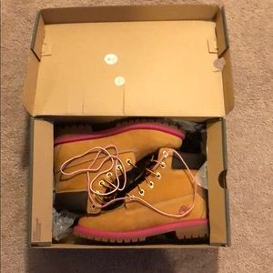 Timberlands.. Breast Cancer Awareness